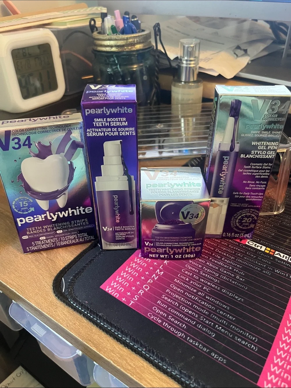 V34 Teeth Whitening Kit – Purple